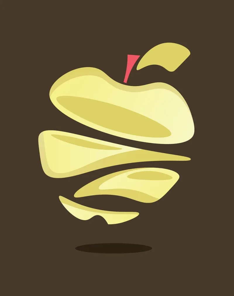 Apple Fruit Juice Stickdatei – Essen & Trinken