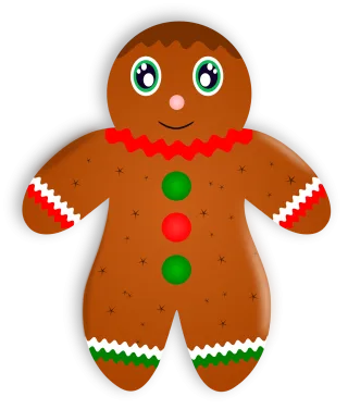 Gingerbread man Christmas Gingerbread Stickdatei