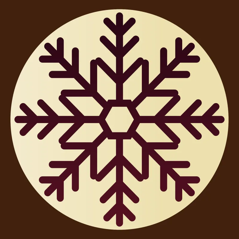 Snowflake Mandala Vintage Stickdatei – Weihnachten