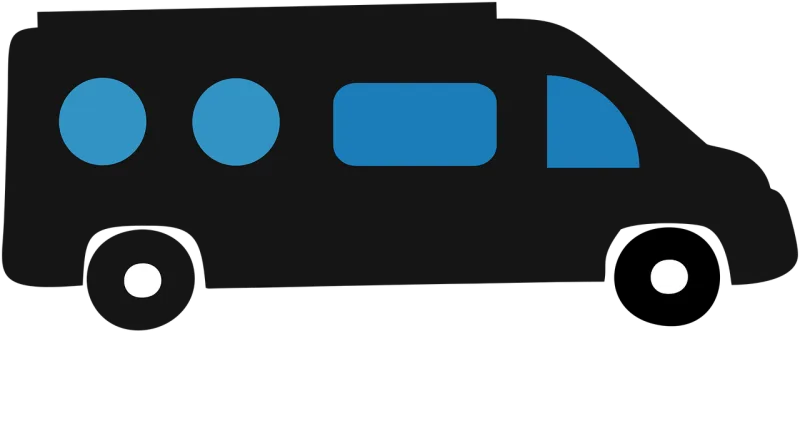 Camper Camper van Camping Stickdatei – Fahrzeuge
