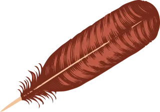 Turkey feather Feather Plumage Stickdatei