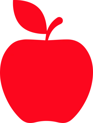 Apple Red apple Red fruit Stickdatei