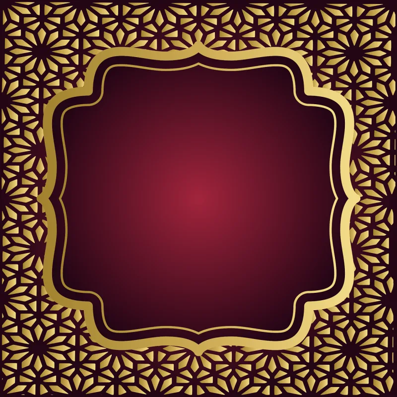 Background Frame Pattern Stickdatei – Blumen