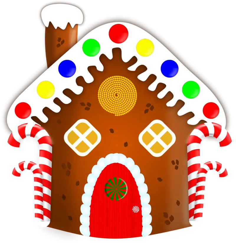 Gingerbread house Gingerbread House Stickdatei – Weihnachten