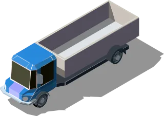Truck Transport Semi trailer truck Stickdatei