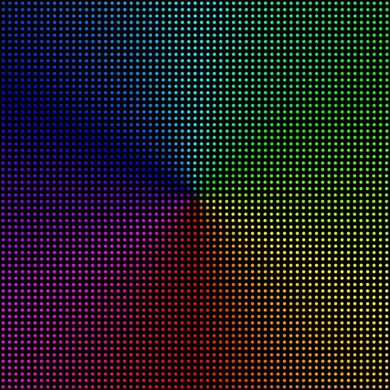 Dots Colorful background Rainbow Stickdatei – Kinder