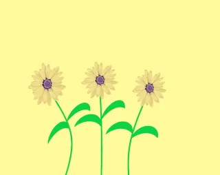 Daisy Nature Flower wallpaper Stickdatei