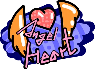 Angel Heart Love Stickdatei