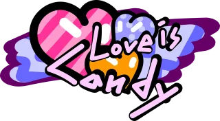 Love Candy Heart Stickdatei