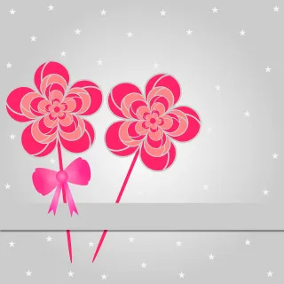 Floral card Nature Greeting card Stickdatei – Blumen