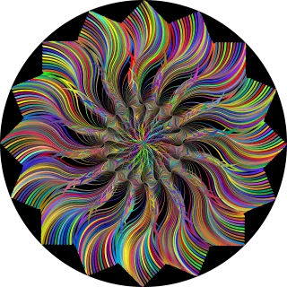 Mandala Flourish Abstract Stickdatei