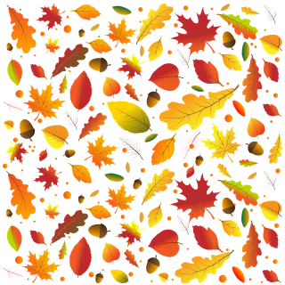 Leaves Autumn Foliage Stickdatei – Natur