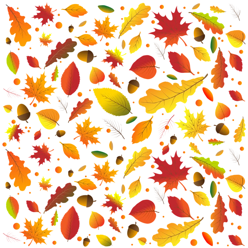 Leaves Autumn Foliage Stickdatei – Natur
