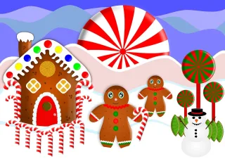 Map Christmas Advent Stickdatei