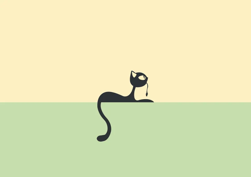 Cat Nature Animal Stickdatei – Tiere