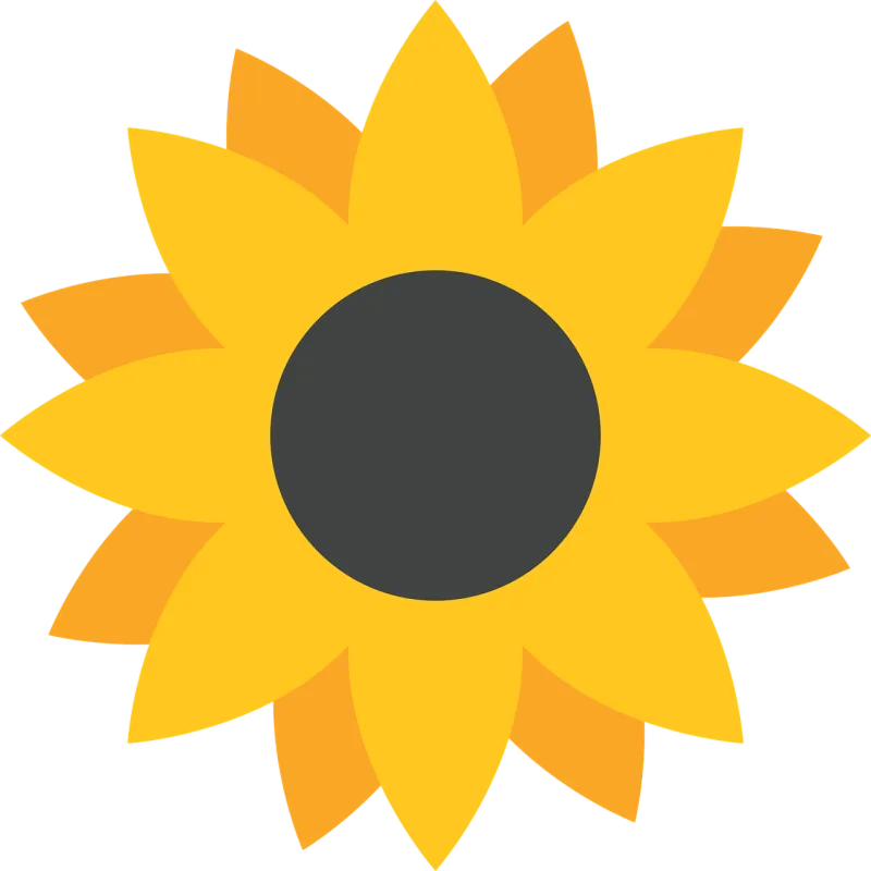 Sunflower Flower background Flower Stickdatei – Blumen