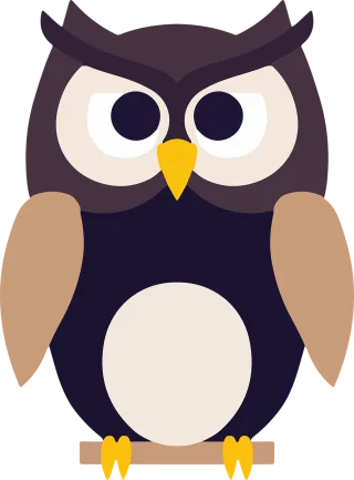 Owl Bird Nature Stickdatei
