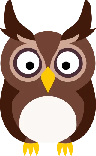 Owl Bird Cartoon owl Stickdatei