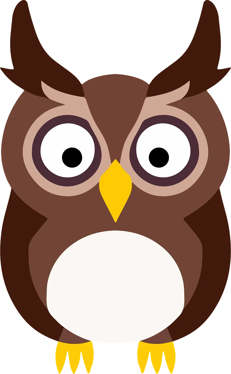 Owl Bird Cartoon owl Stickdatei – Tiere