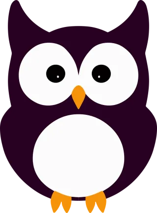 Owl Bird Cartoon owl Stickdatei