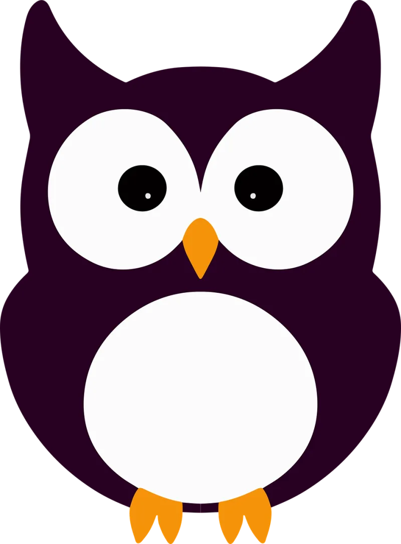 Owl Bird Cartoon owl Stickdatei – Tiere