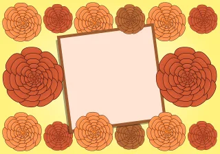 Greeting card Flowers Note Stickdatei – Musik