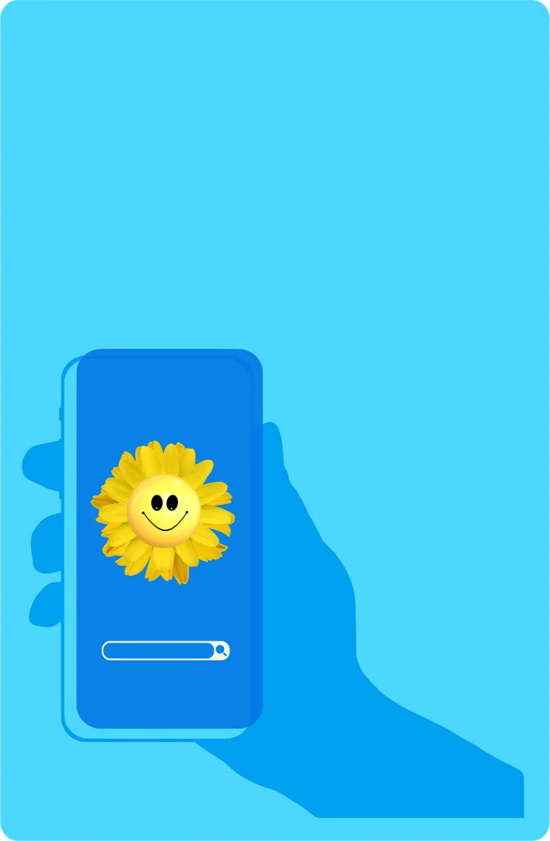 Sun Sunflower Smile Stickdatei – Blumen
