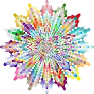 Mandala Nature Flourish Stickdatei