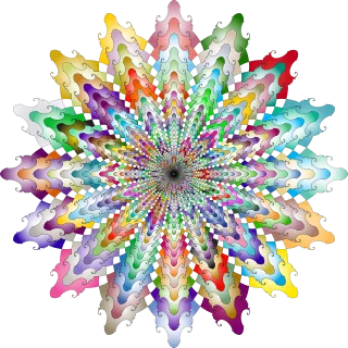 Mandala Flourish Geometric Stickdatei