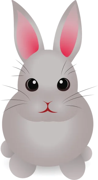 Rabbit Hare Herbivore Stickdatei
