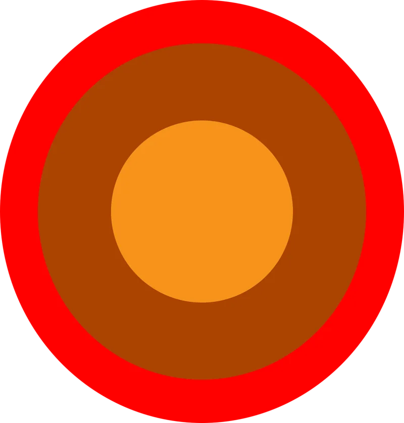 Circle Nature Target Stickdatei – Natur