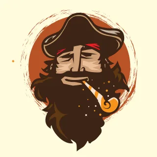 Plow Pirates Party Stickdatei
