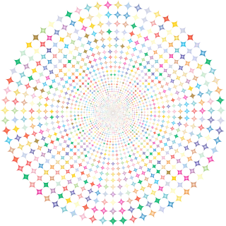 Mandala Vortex Geometric Stickdatei