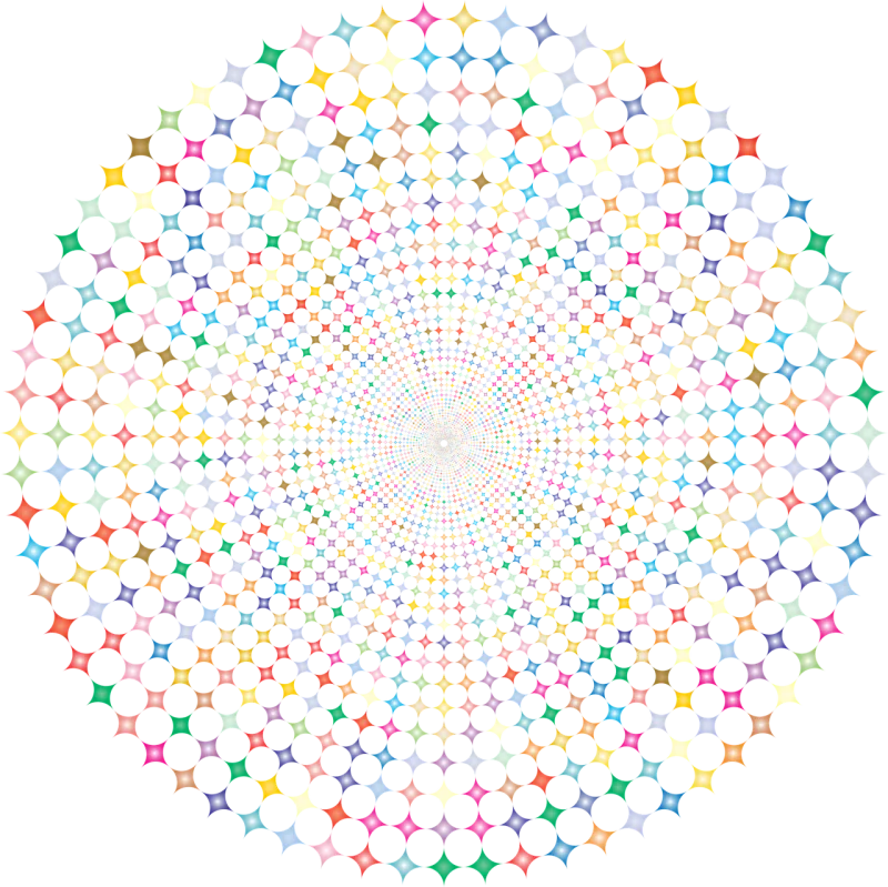 Mandala Vortex Geometric Stickdatei – Kinder