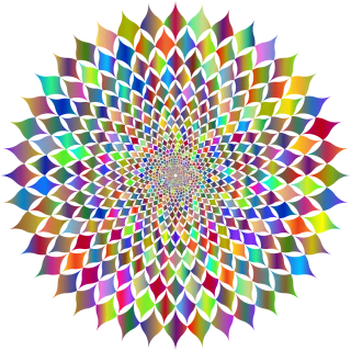Mandala Vortex Geometric Stickdatei