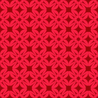 Red Wallpaper Pattern Stickdatei
