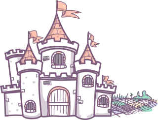 Castle Medieval Architecture Stickdatei