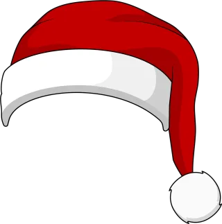 Santa hat Christmas Red Stickdatei
