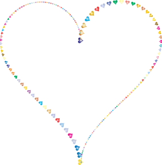 Heart Love Frame Stickdatei – Herzen & Liebe