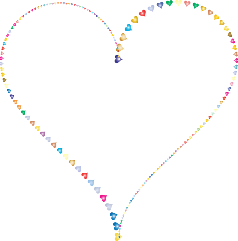 Heart Love Frame Stickdatei – Herzen & Liebe