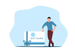 Gift card Business Coupon Stickdatei