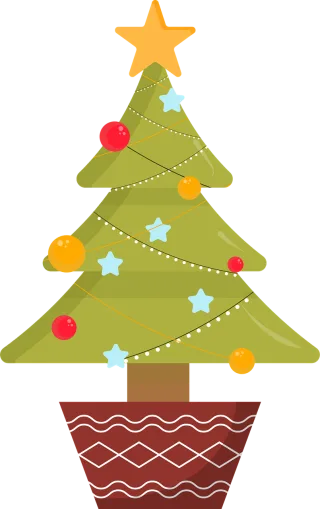 Christmas Christmas tree Decoration Stickdatei