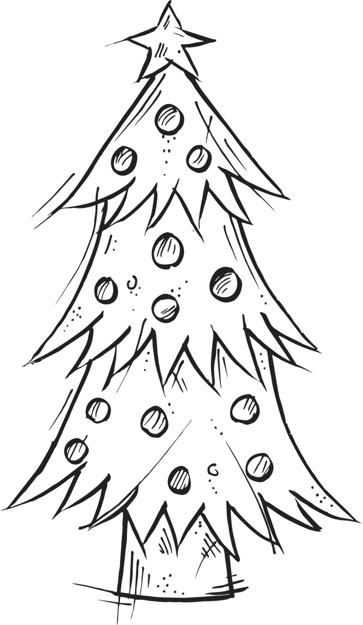Tree Star Christmas Stickdatei – Weihnachten