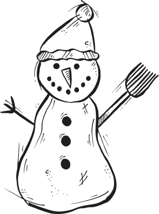 Snowman Snow Beautiful wallpaper Stickdatei