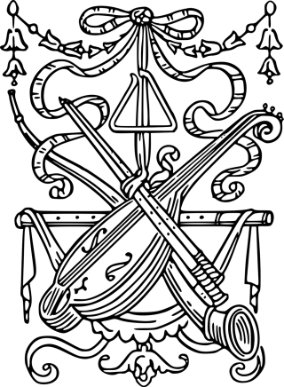 Ornament Design Line art Stickdatei