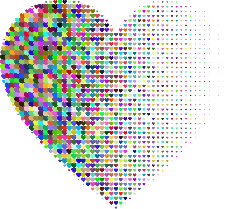 Heart Love Romance Stickdatei – Herzen & Liebe