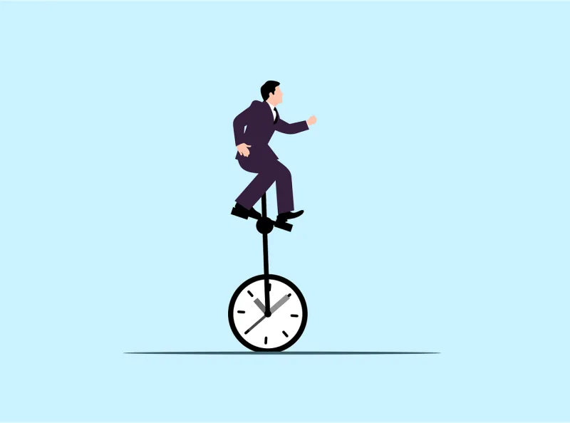 Time Management Balance Stickdatei – Sport