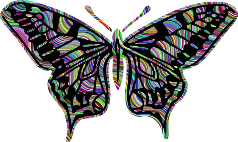 Butterfly Nature Insect Stickdatei – Tiere