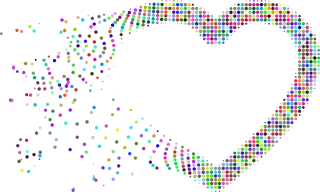 Heart Love Heartbreak Stickdatei