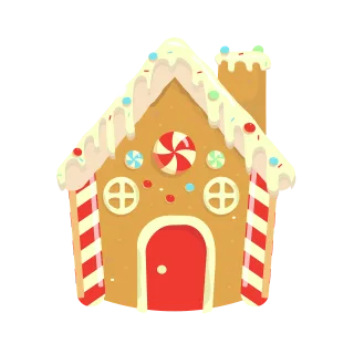 Gingerbread Christmas Holiday Stickdatei